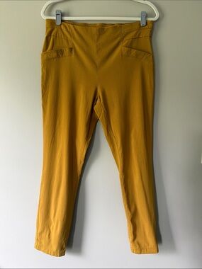 Joe B Mustard Cropped Ankle Pants